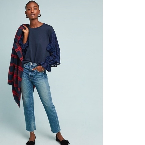 NWT NEW Anthropologie Tariro Pullover XS new with tag blue color - Picture 4 of 8